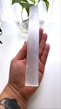 Load image into Gallery viewer, Selenite Wand (8 inch)